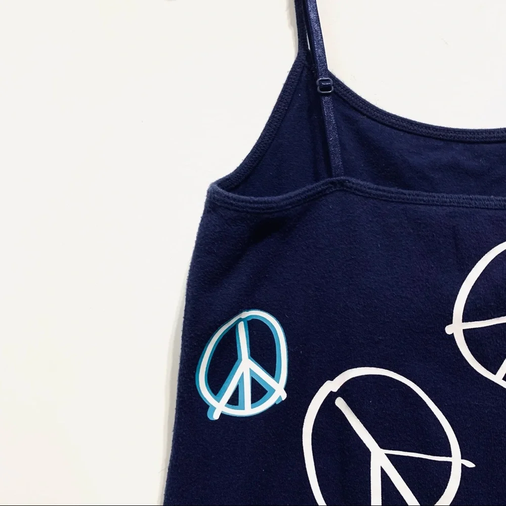 Justice Girl’s Blue Sequin Adjustable Tank Top